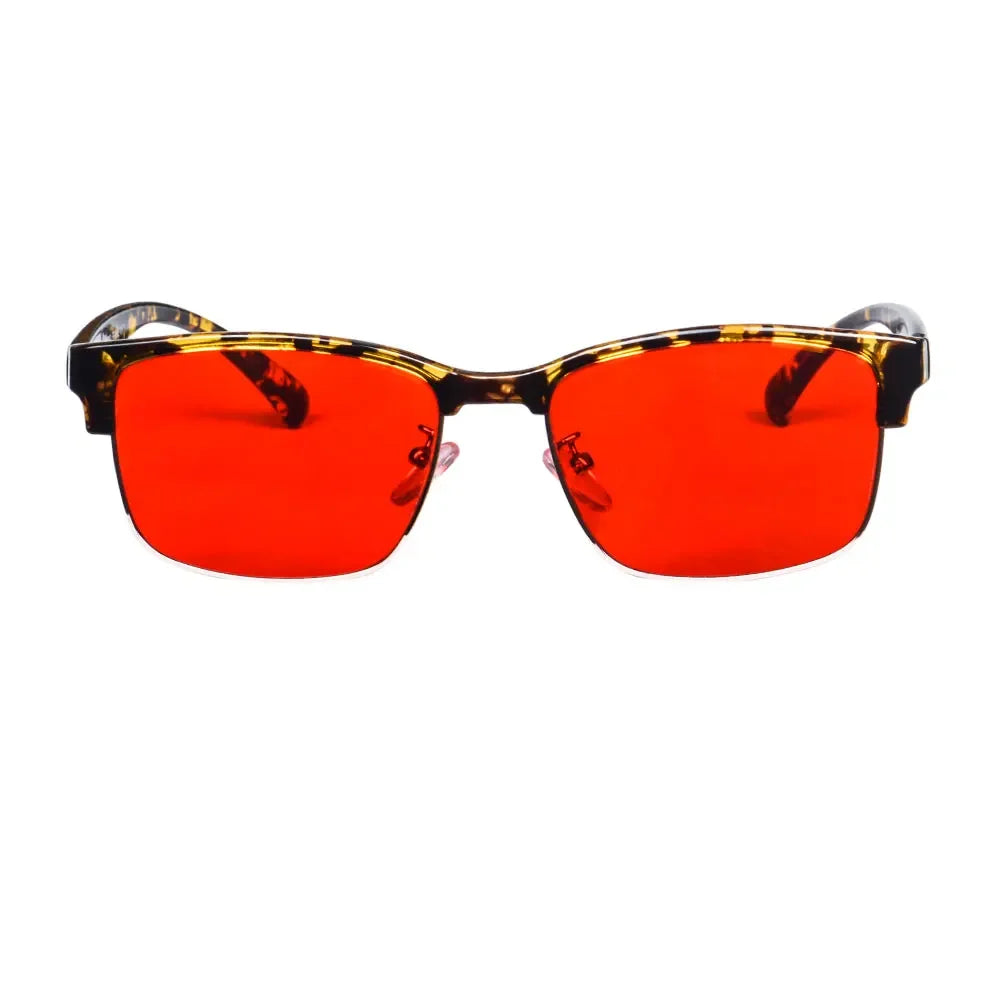 SHINU Red Lens Sleep Glasses