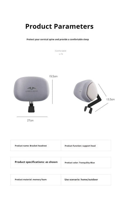 Memory Foam Chair Headrest