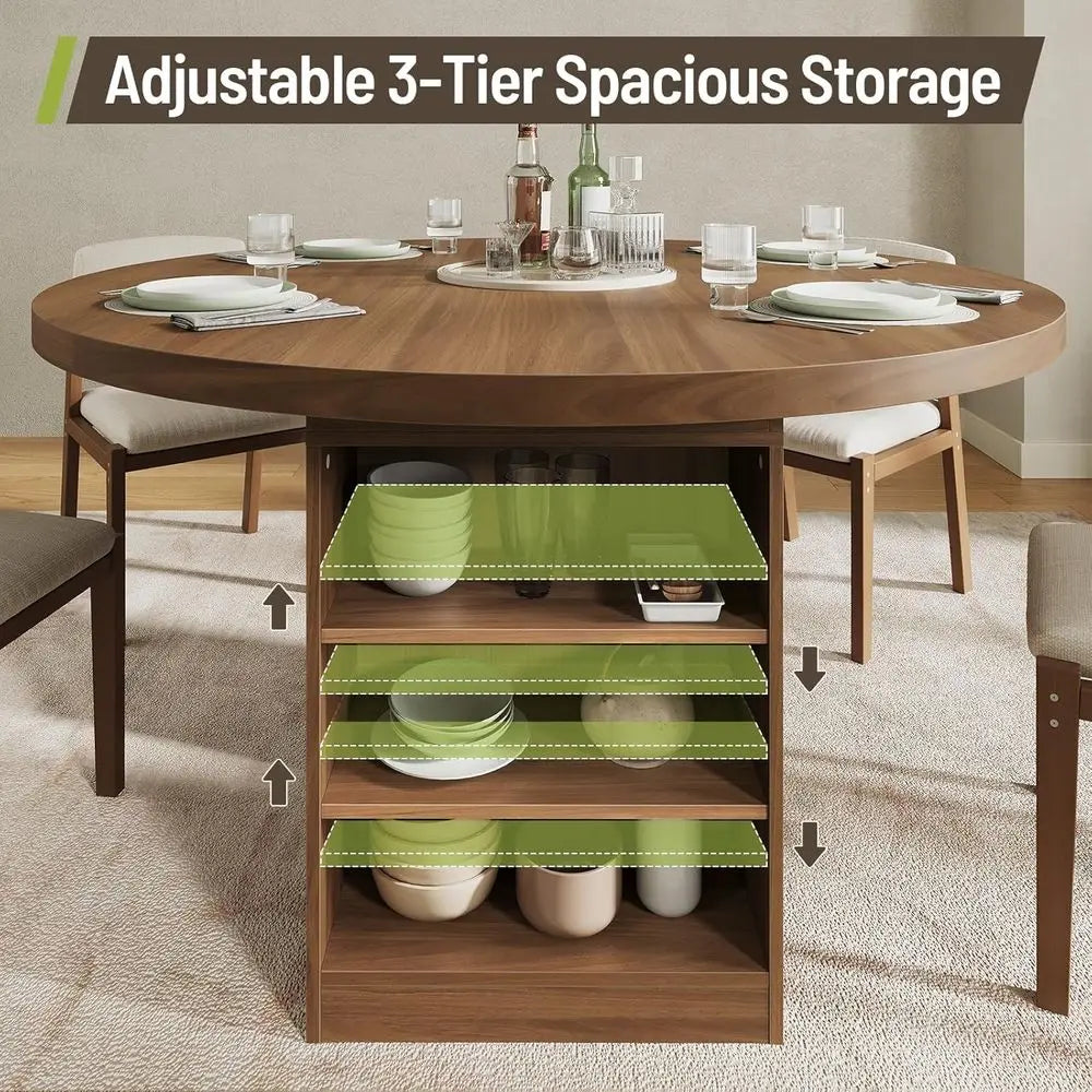 Fairmont Storage Dining Table