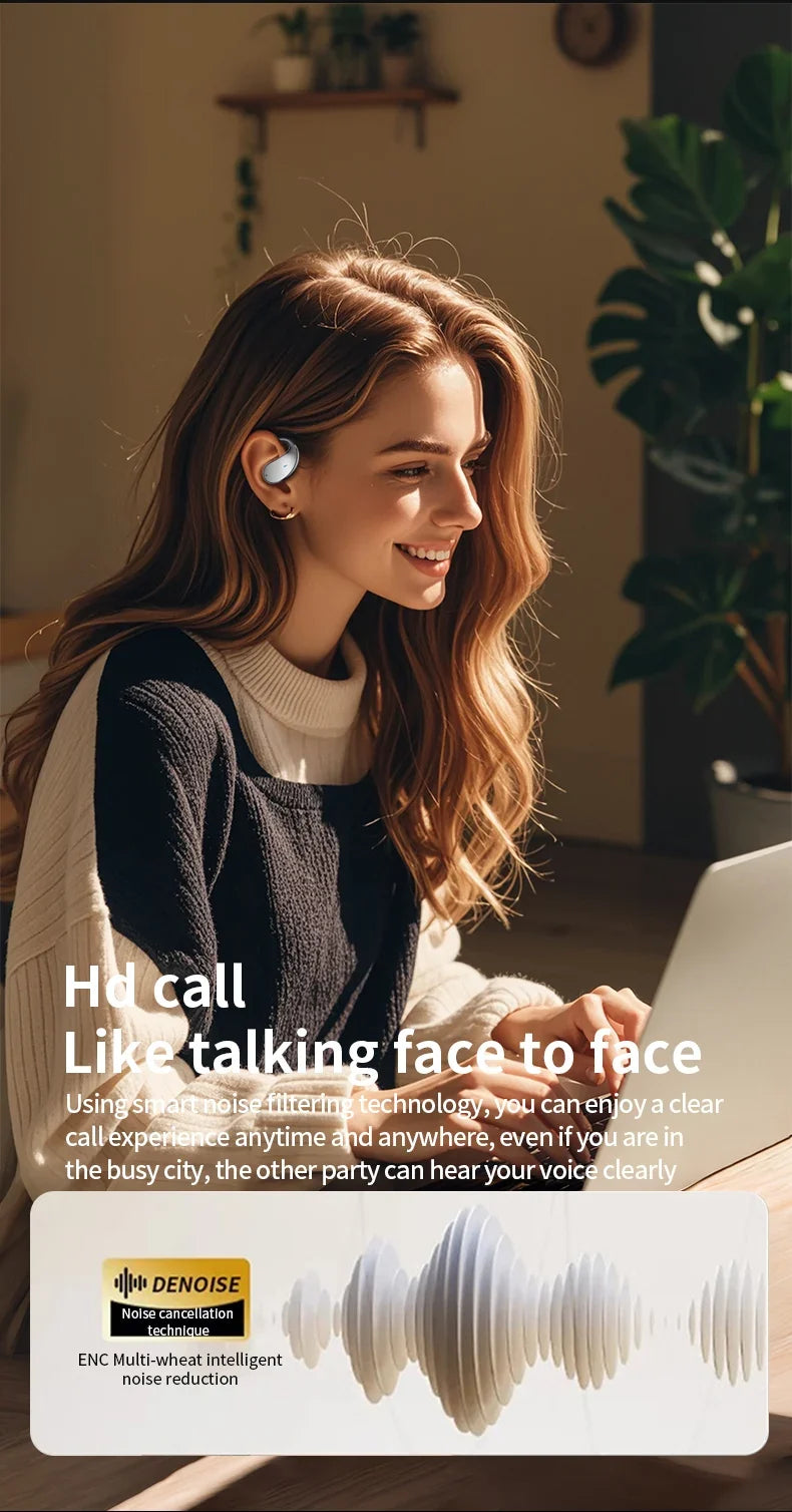 AI Translator Earbuds, Wireless & Waterproof
