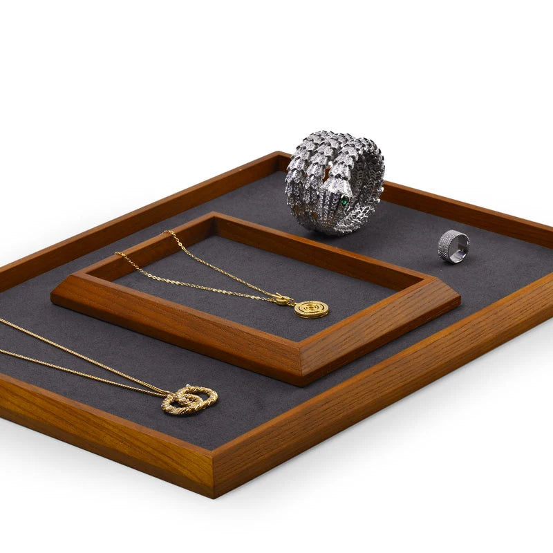 Luxury Wooden Bracelet Organizer Tray