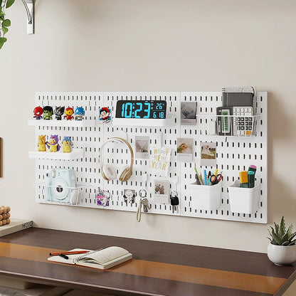 No-Holes Wall Pegboard Organizer