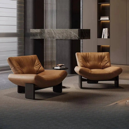 Ergove Italian Leather Leisure Chair