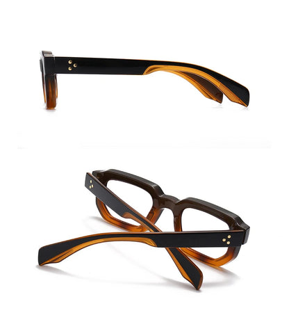 Black Square Anti Blue Light Glasses