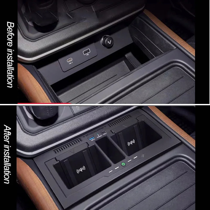 Vehicle-Fit Wireless Charger Mount