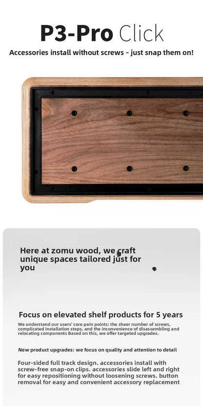 Modern Monitor Stand Desk Organizer