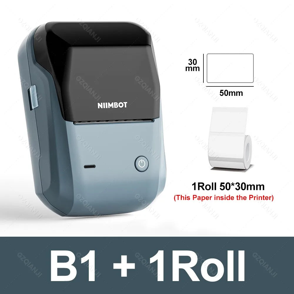 NiiBand B1 Bluetooth Label Printer