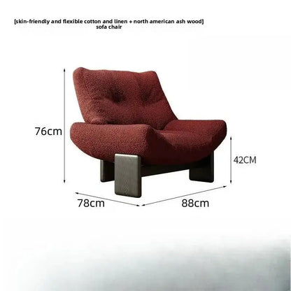 Ergove Italian Leather Leisure Chair