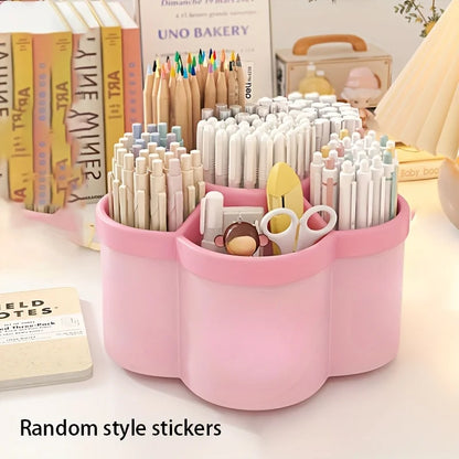 360° Rotating Desktop Pen Holder