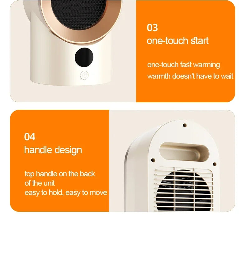 PTC Ceramic Desk Heater