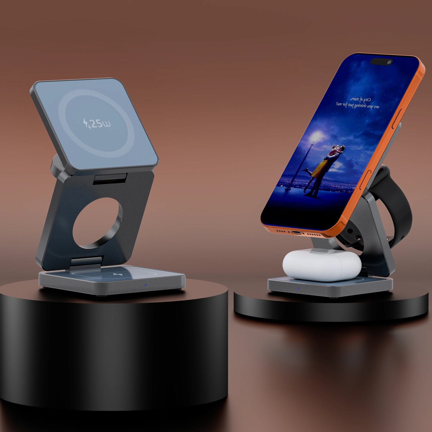 UltraFold 25W 3-in-1 Fast Wireless Charging Station