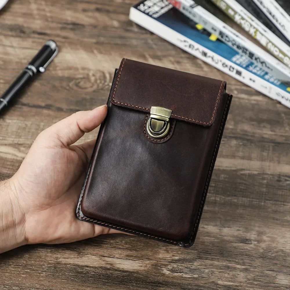 Handmade Cowhide Pen Case
