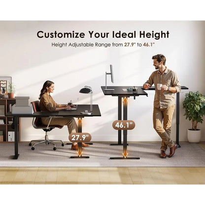 ElevatePro L-Shaped Electric Standing Desk