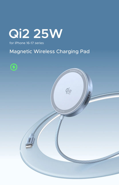 Qi2 Certified Magnetic Wireless Charger