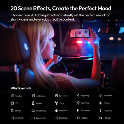 Handheld RGB Ring Light