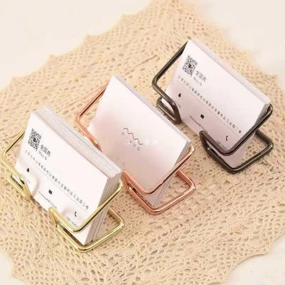 GoldDesk Metal Card Display Bracket