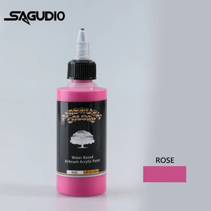 32-Color Matte Airbrush Paint Set
