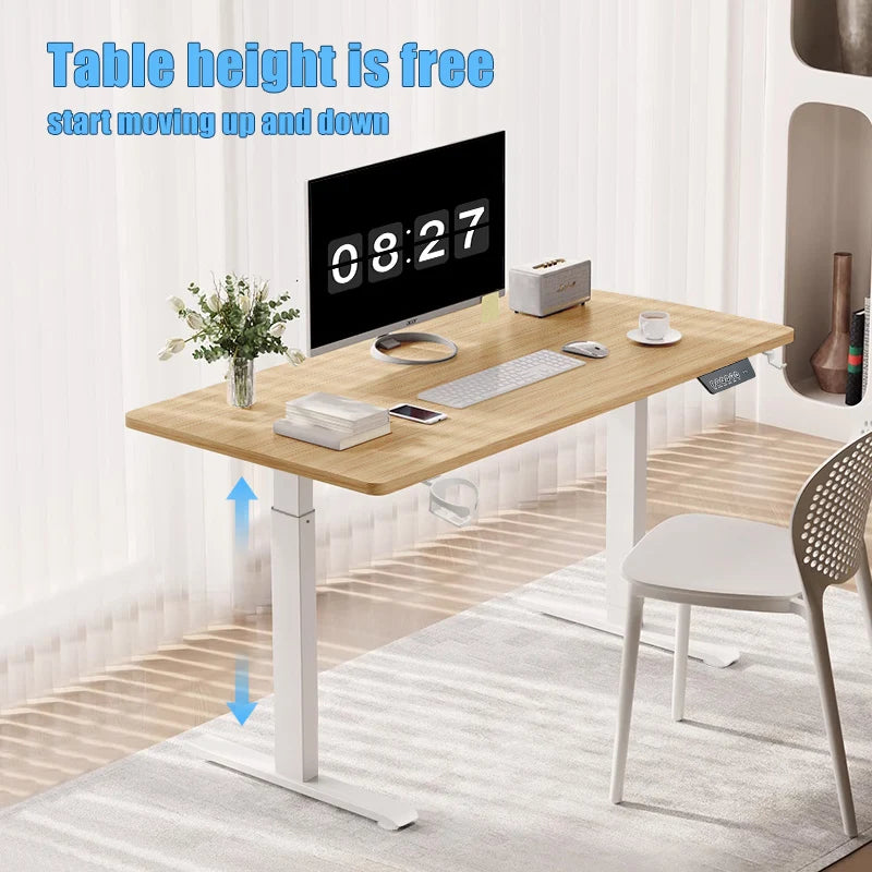Motorized Electric Sit-Stand Computer Desk