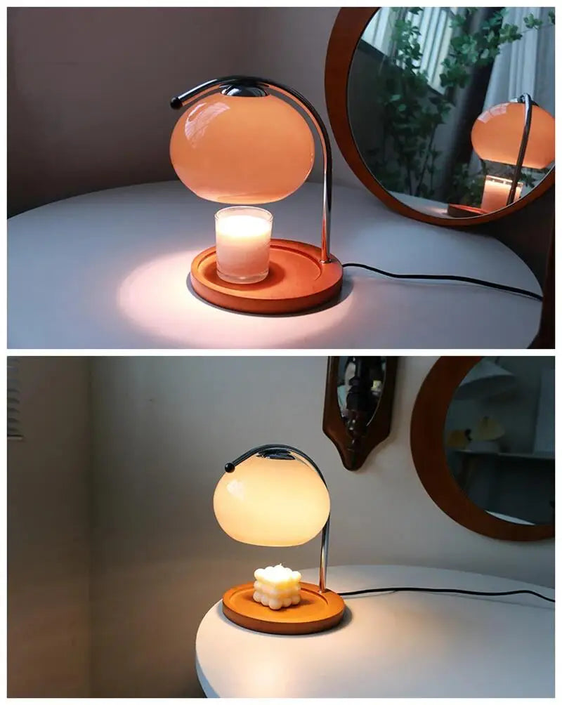 SakuraGlow Japanese-Inspired LED Table Lamp