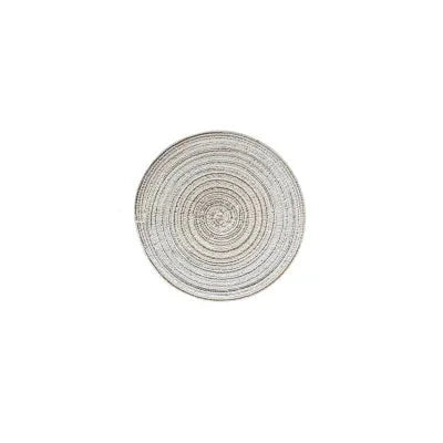 Round Woven Ramie Placemats, Set of 6