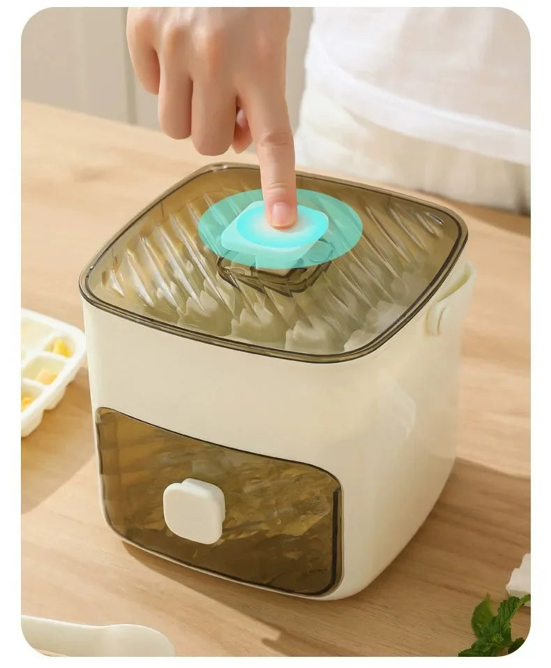 48-Grid Ice Tray – One-Touch Release
