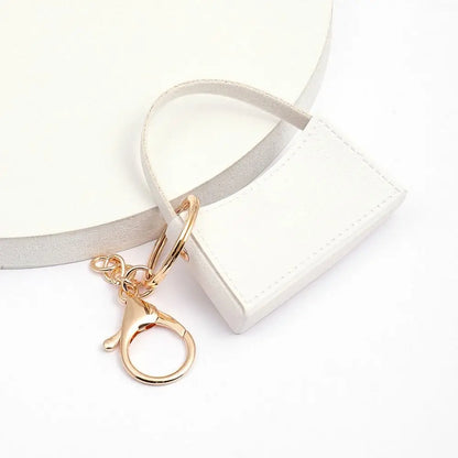 Candy Color Bag Charm Keychain