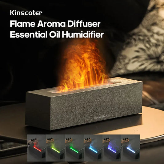 Flame LED Aroma Diffuser Humidifier