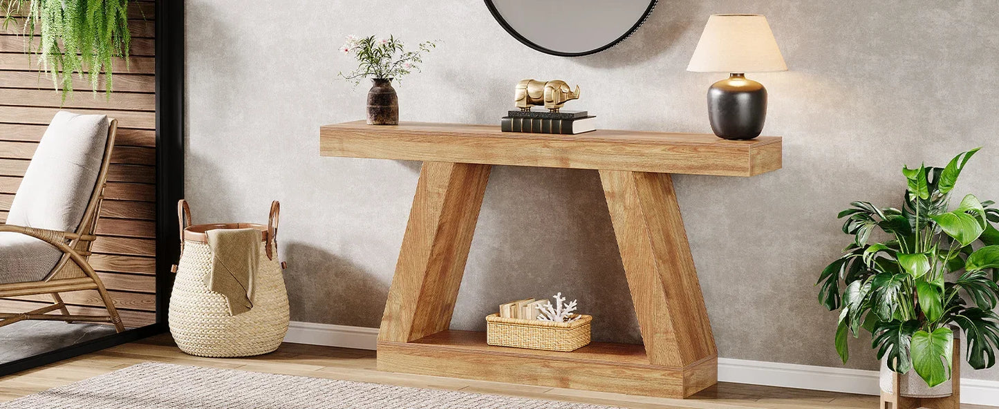 Holloway Rustic Console Table