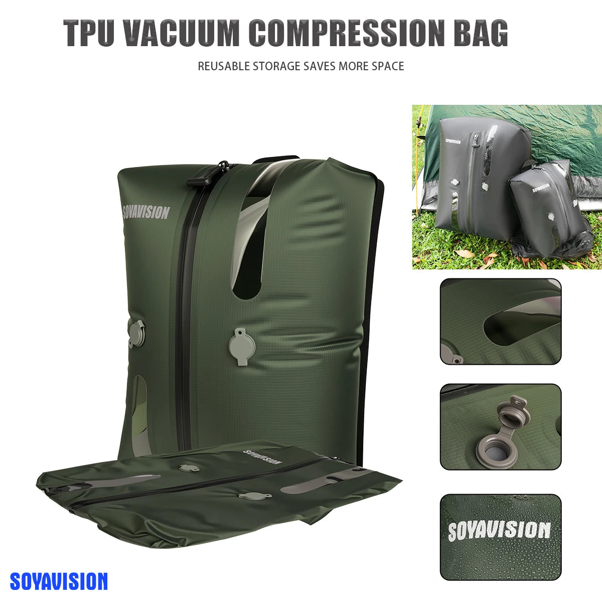VacuPack Travel Compression Bags