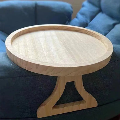 Wooden Sofa Arm Clip-On Tray