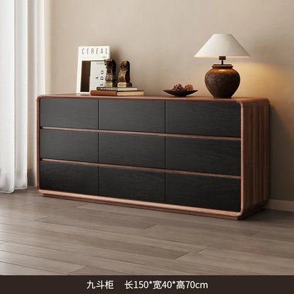 Modern Wood Storage Display Cabinet