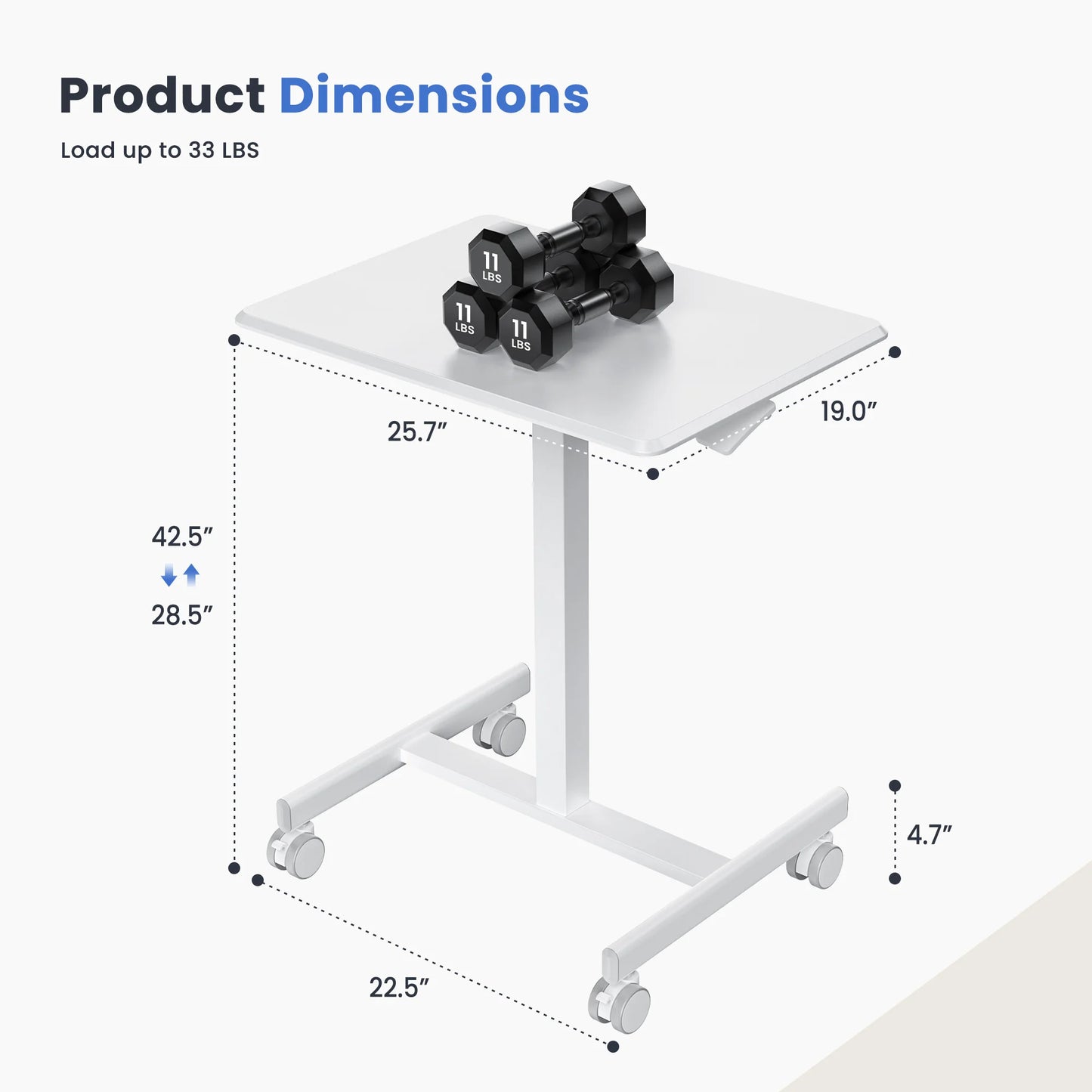Nimbus Mobile Standing Desk