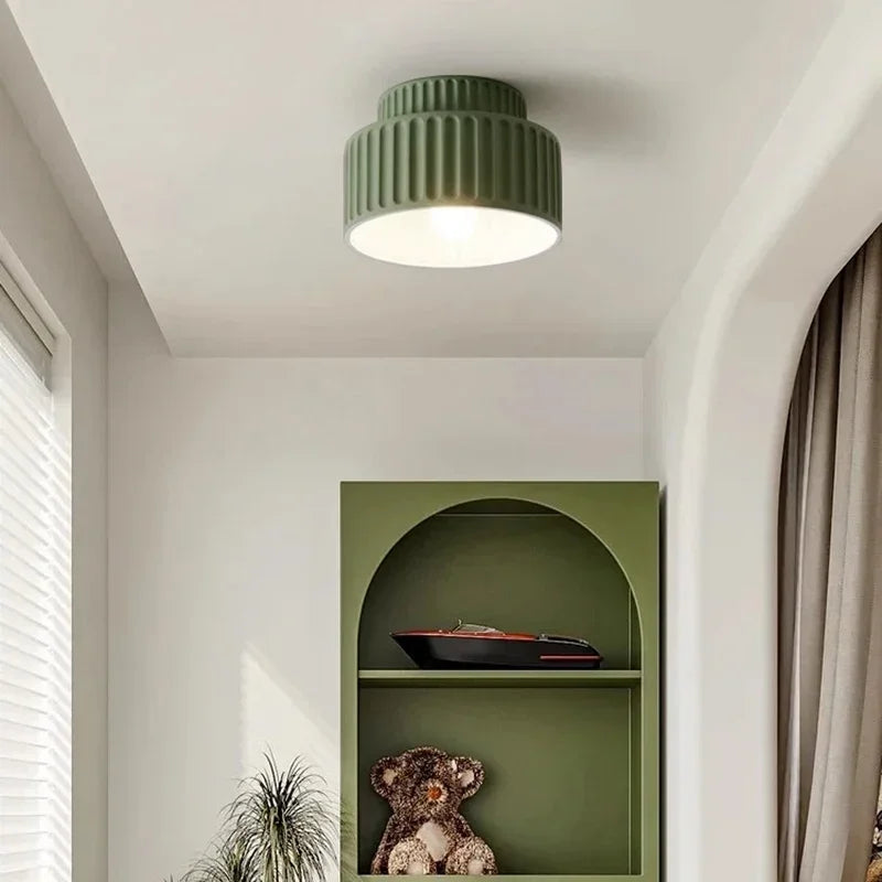Nordic Ripple Flush Ceiling Light