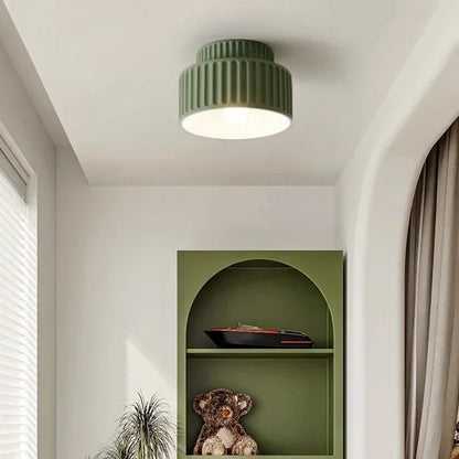 Nordic Ripple Flush Ceiling Light