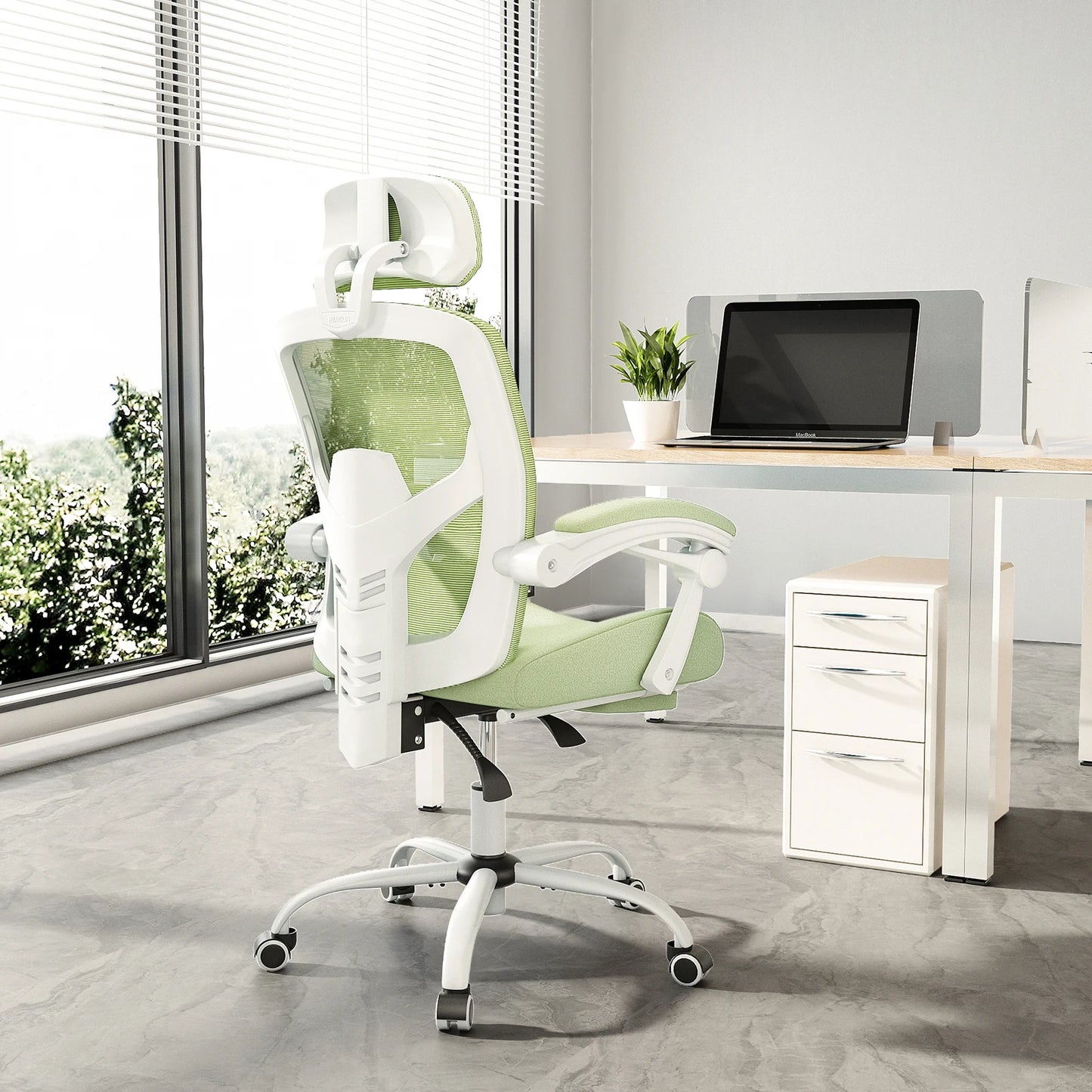 Reclining Mesh Rocker Chair