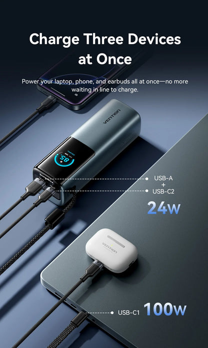Vention 20000mAh Power Bank