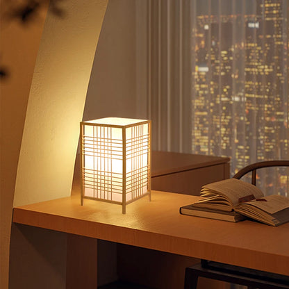 Ergové Bamboo Weave Desk Lamp