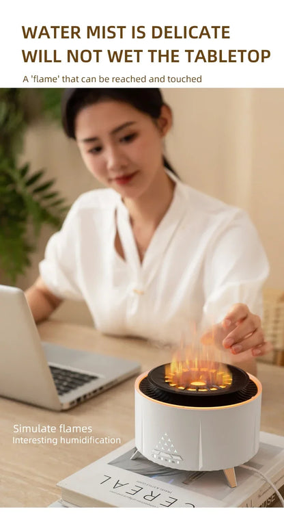 Flame Diffuser with White Noise