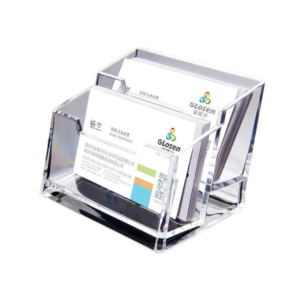 ClearSlot Acrylic Business Card Case