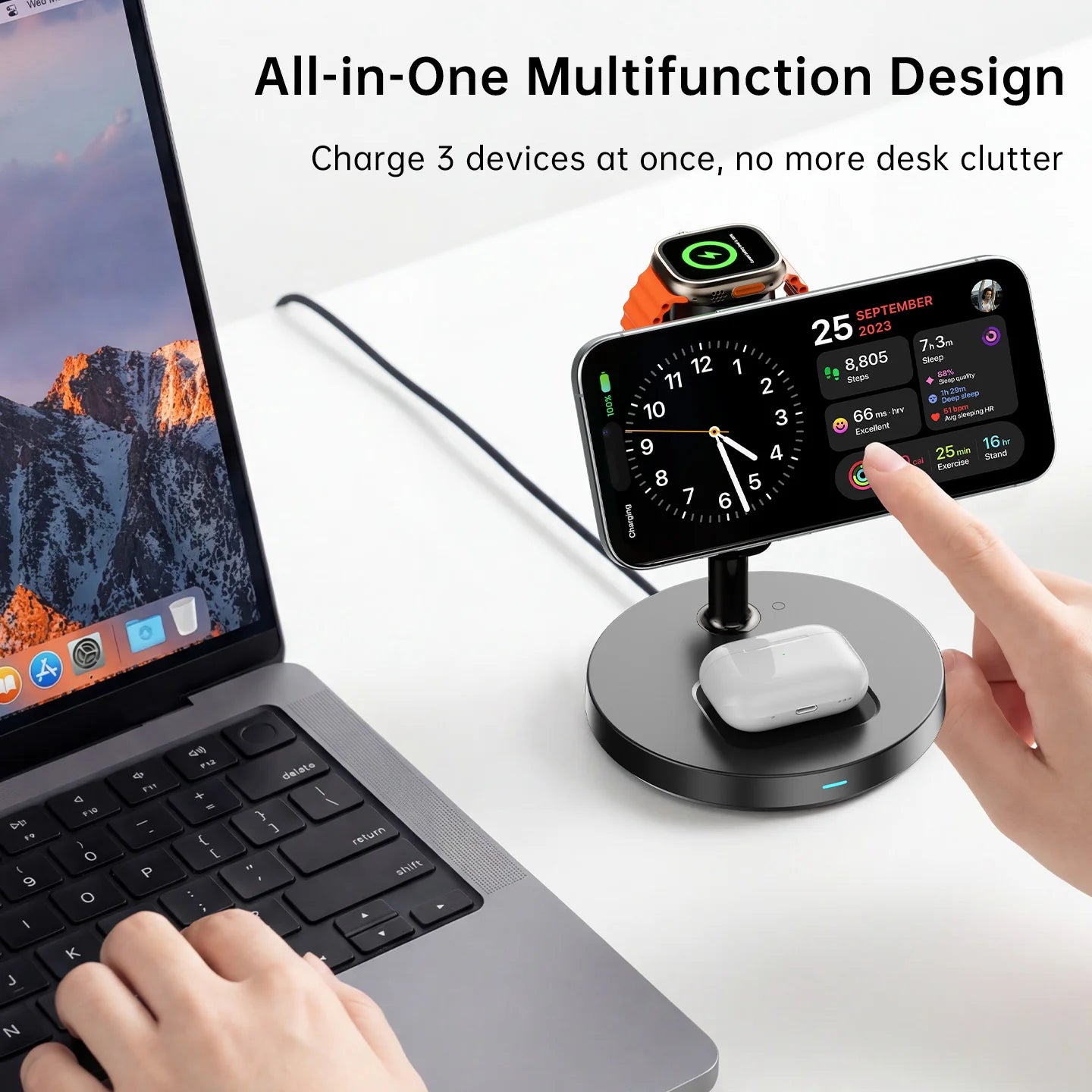 Magnetic Fast Wireless Charger Stand