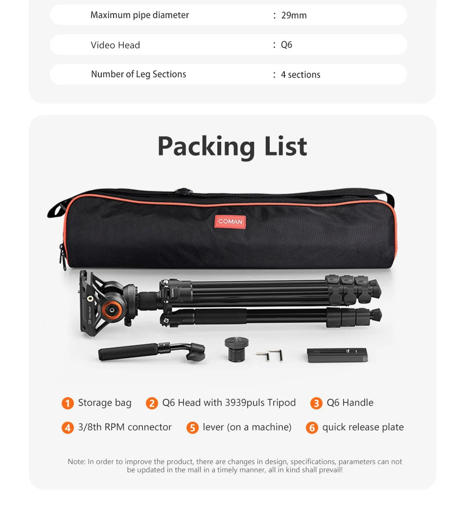 Panorama Travel Tripod