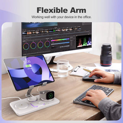 7-in-1 Flexible Wireless Charger Stand