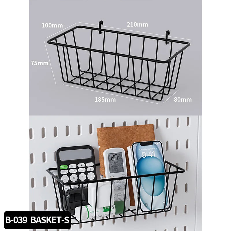 Desktop Standing Pegboard Organizer