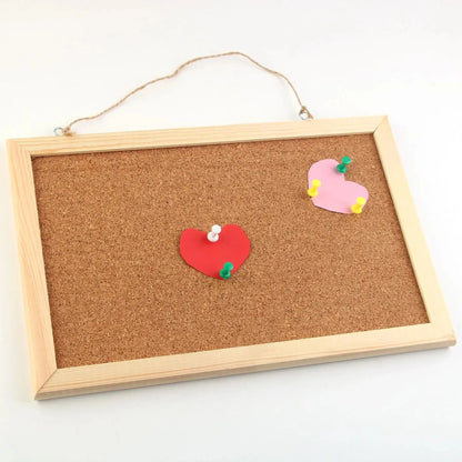 WoodFrame Cork Memo Wall Board