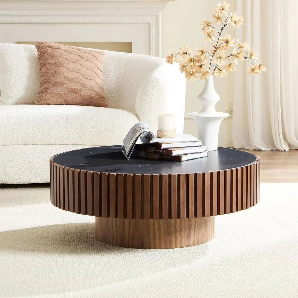 Belgrave Marble-Top Coffee Table