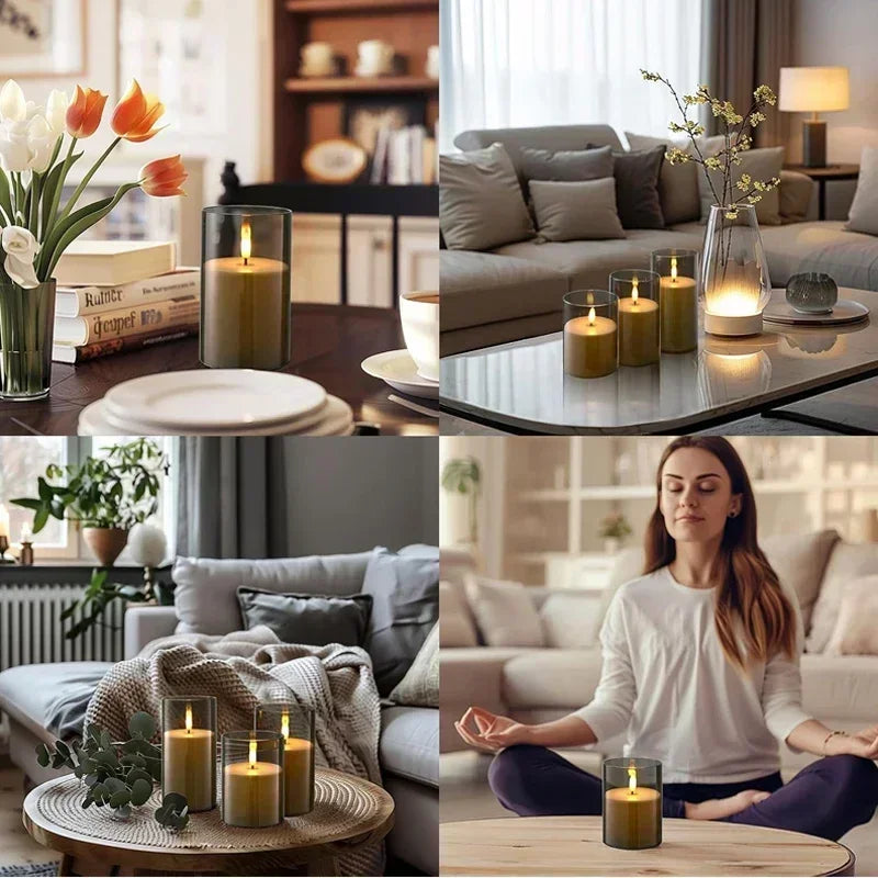 LED Pillar Candles