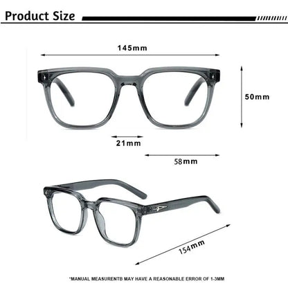HBK Square Blue Light Glasses