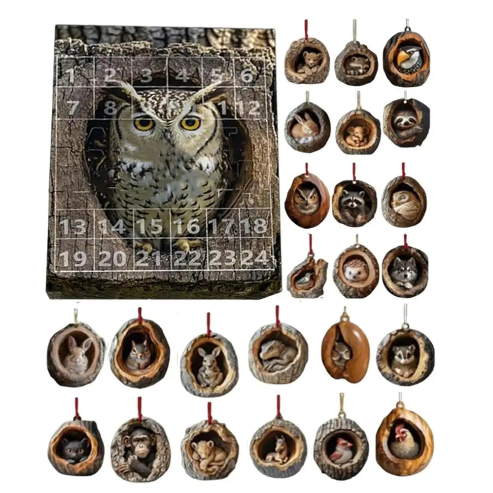 Cat Countdown Advent Ornament Calendar