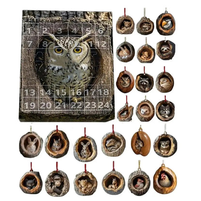 Cat Countdown Advent Ornament Calendar