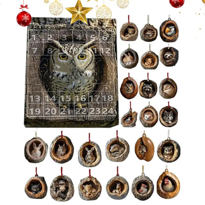 Cat Countdown Advent Ornament Calendar